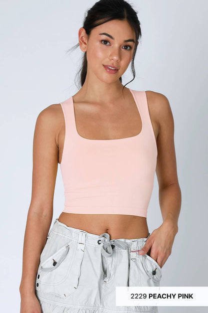 Square Neck Everyday Top