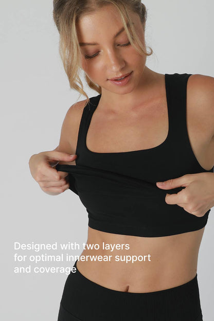 Square Neck Everyday Top