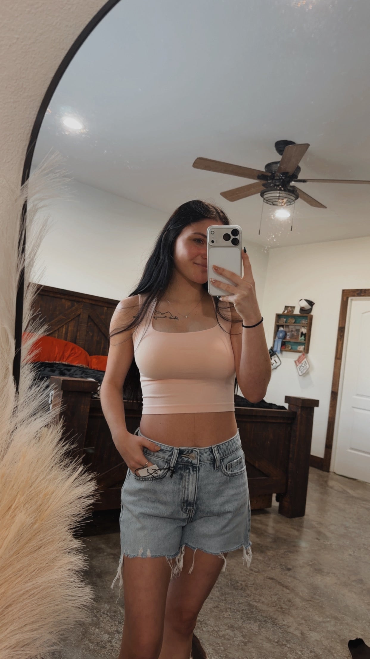 Summer Wash Denim Shorts