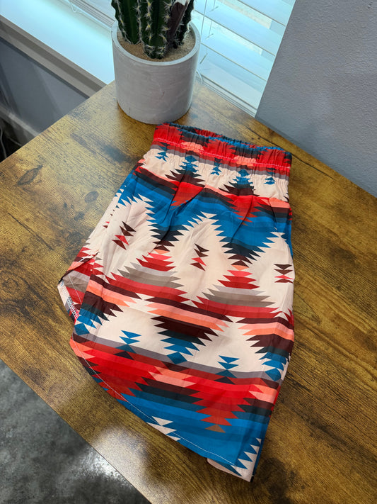Aztec Running Shorts