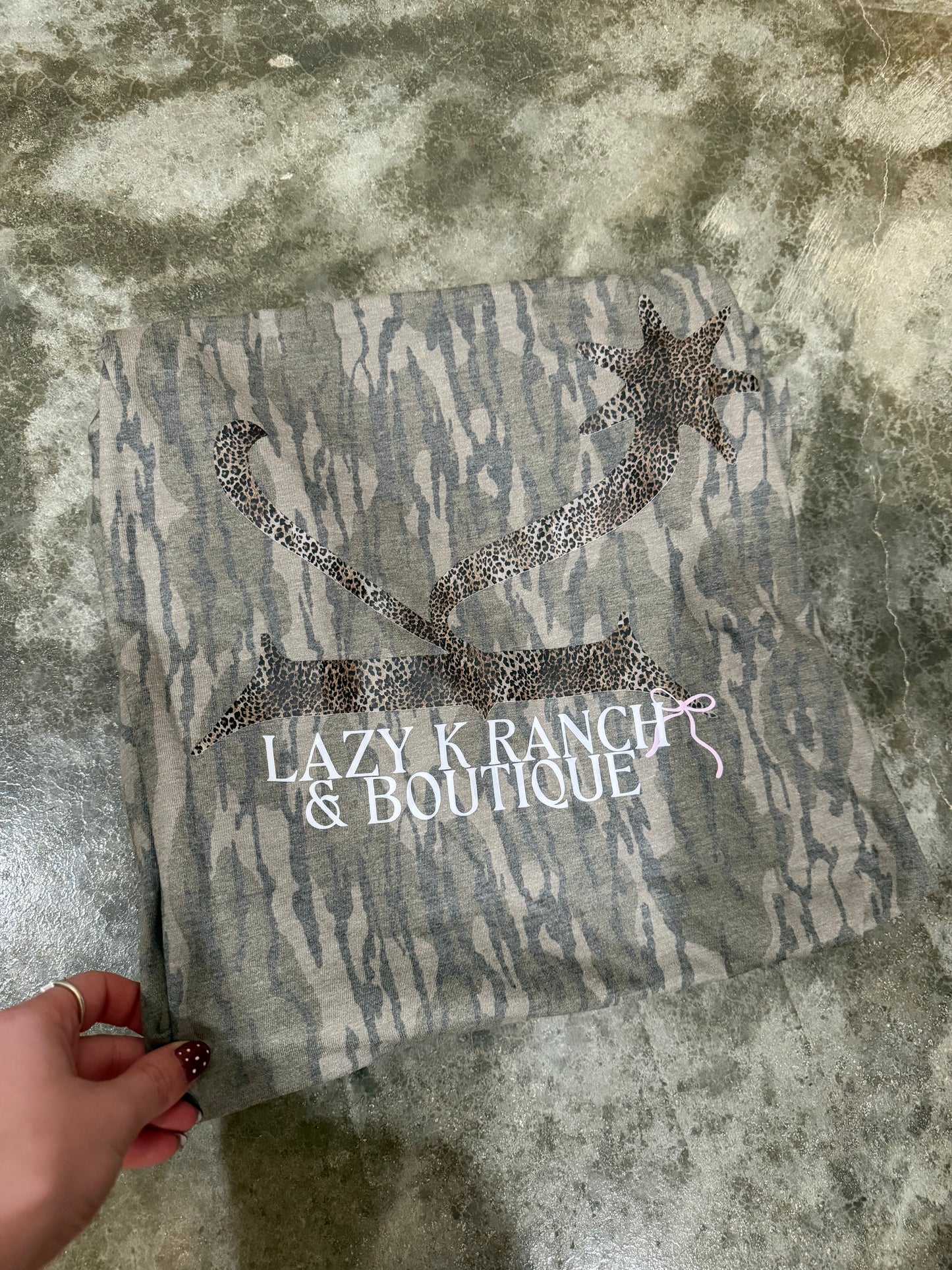 Camo Lazy K Tee