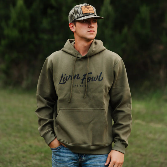 Green Livin Fowl Hoodie