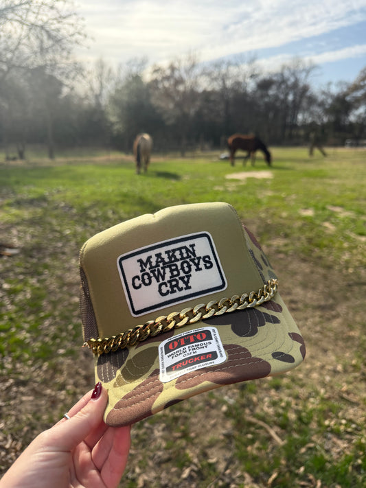 Makin cowboys cry trucker
