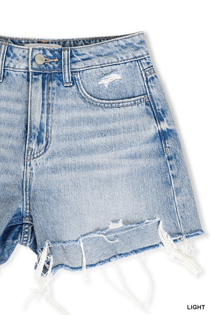 Summer Wash Denim Shorts