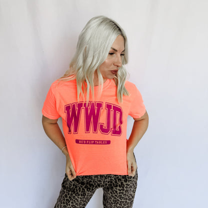 *WWJD Flip Tables Graphic Tee